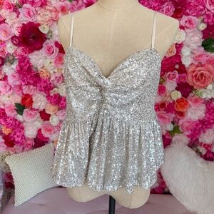 Endless Rose | Sequin Tank Top